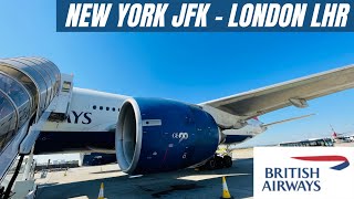 British Airways: New York JFK - London Heathrow | 777-200ER | Economy Class