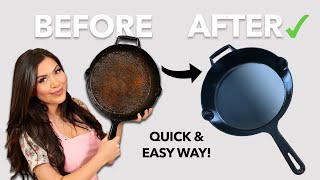 HOW TO CLEAN CAST IRON PAN