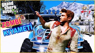 Yeni̇ Yakişikli Hakki Zombi̇lerle Savaşiyor - Gta 5 Zombi̇ Kiyameti̇ Modu