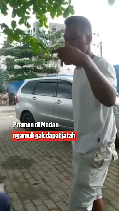 Preman Medan Ngamuk, Minta Jatah ke Proyek Aspal Jalan #Shorts