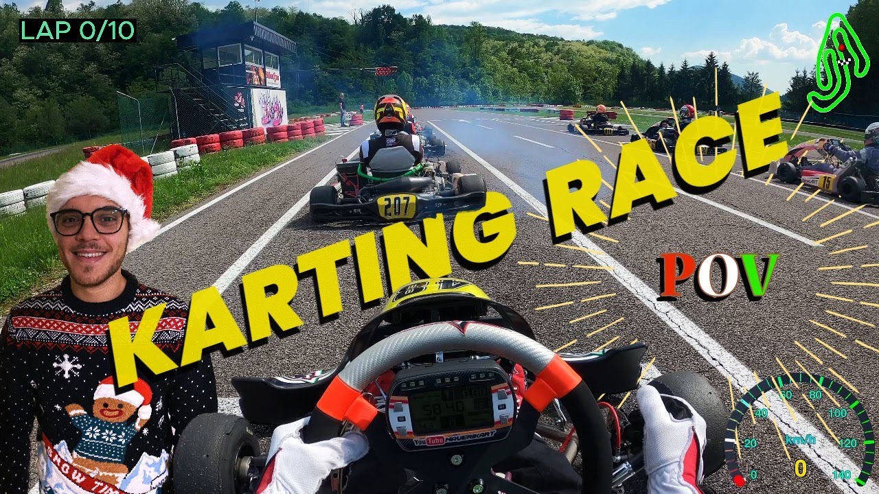 GO KART KZ ONBOARD RACE - Alberone
