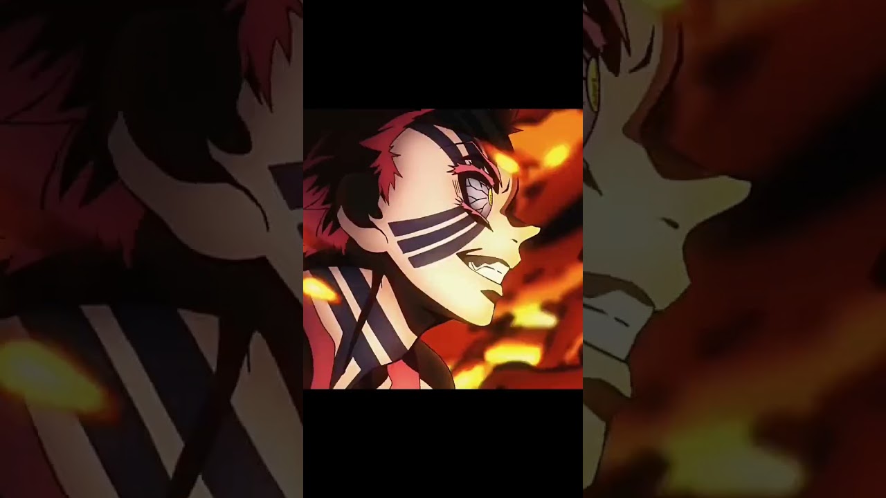 Rengoku vs Akaza #amv #anime #demonslayer #rengoku #flamebreathing #akaza #shorts #short