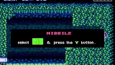 super metroid:how to get super missiles without fight spore spawn (obtener super misiles sin pelear)