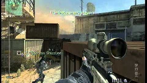 MW3: Beast first blood no scope across Dome (Spawn to Spawn)