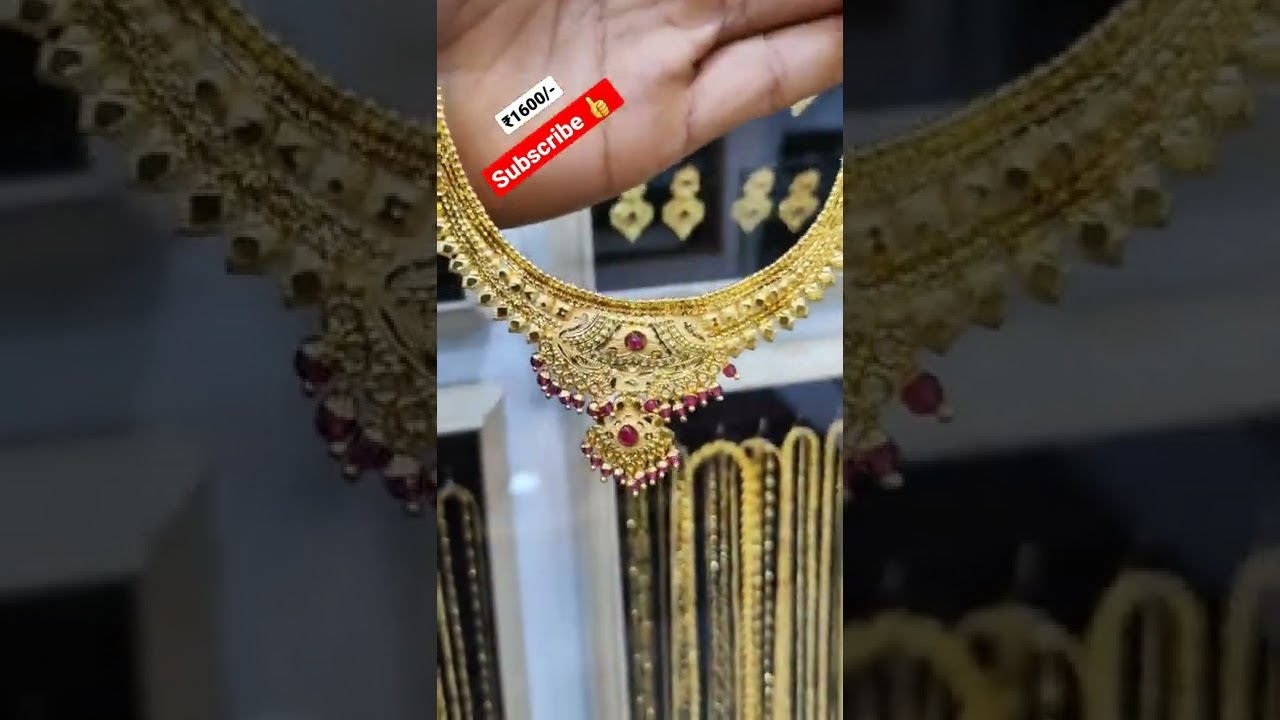 Gold forming necklace with crystal drops.To order 8903332254.