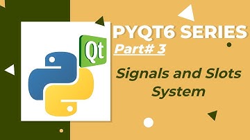 PyQt6 Signals and Slots