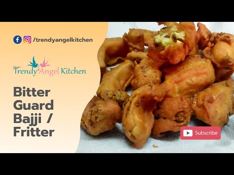 Bitter Gourd Bajji / Fritter | Authentic Recipe