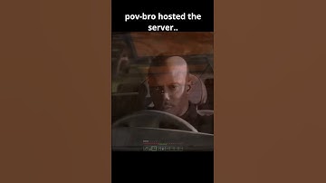 pov-bro hosted the server #minecraft #shorts #jamesdoakes