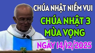 TẤT CẢ HÃY VUI LÊN. CHÚA NHẬT 3 MÙA VỌNG. BÀI GIẢNG MỚI NHẤT CỦA CHA HỒNG