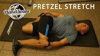 Pretzel Stretch for Lumbar Spine/Lower Back Release