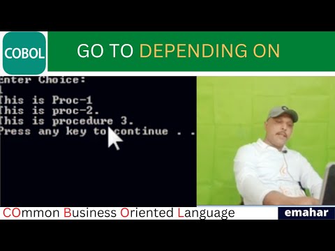 GO TO Depending ON | COBOL