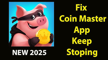Fix Coin Master  Keeps Stopping |Coin Master  Crash Issue | Coin Master | PSA 24