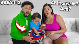 ALIJAH PICKS BABY’S NAME OUT OF A HAT!!