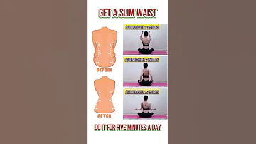 get a slim waist ..workout at home.