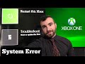 Troubleshoot and Repair Xbox One System Error (Black Screen)