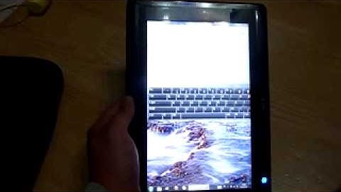 ACER ICONIA TAB W500 rotation