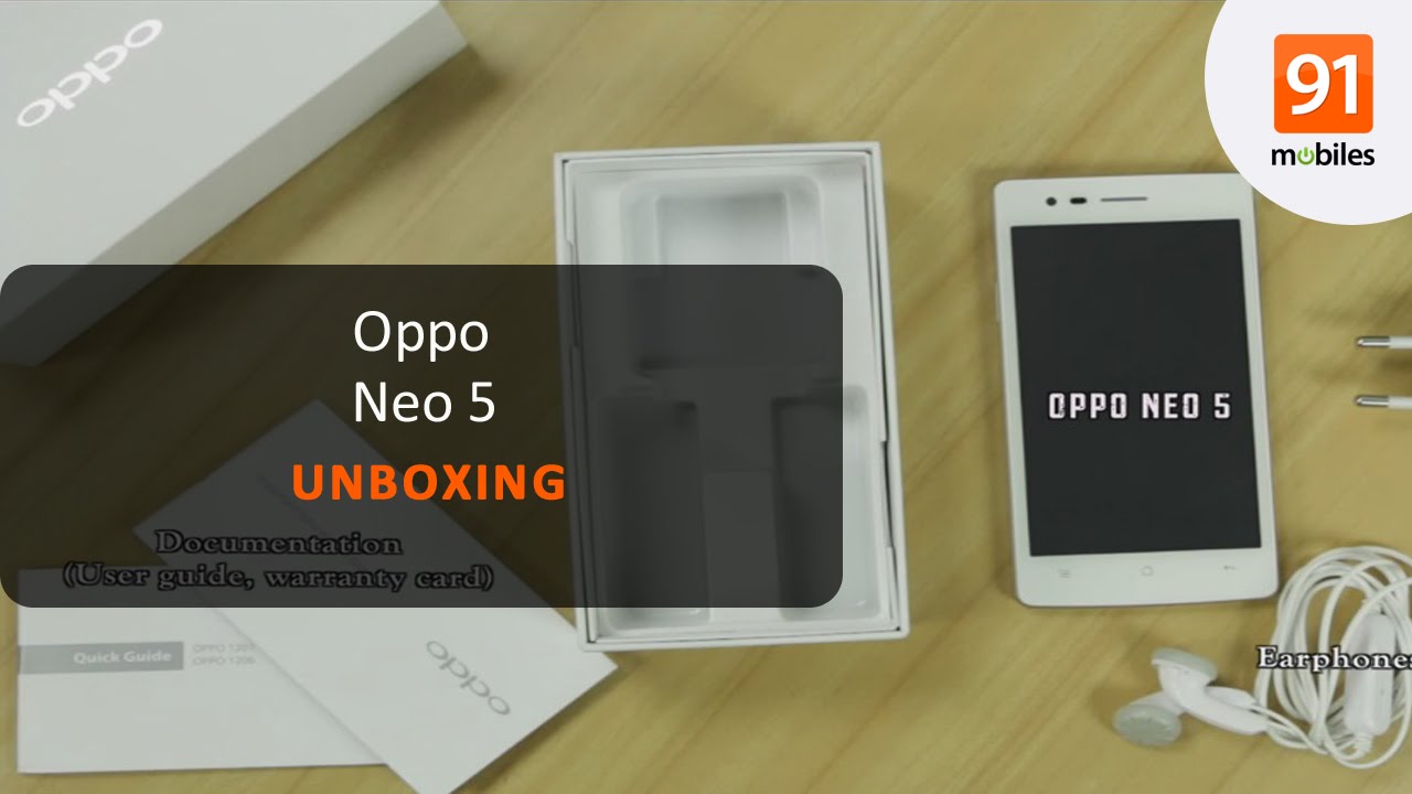Oppo Neo 5: Unboxing [Quick]