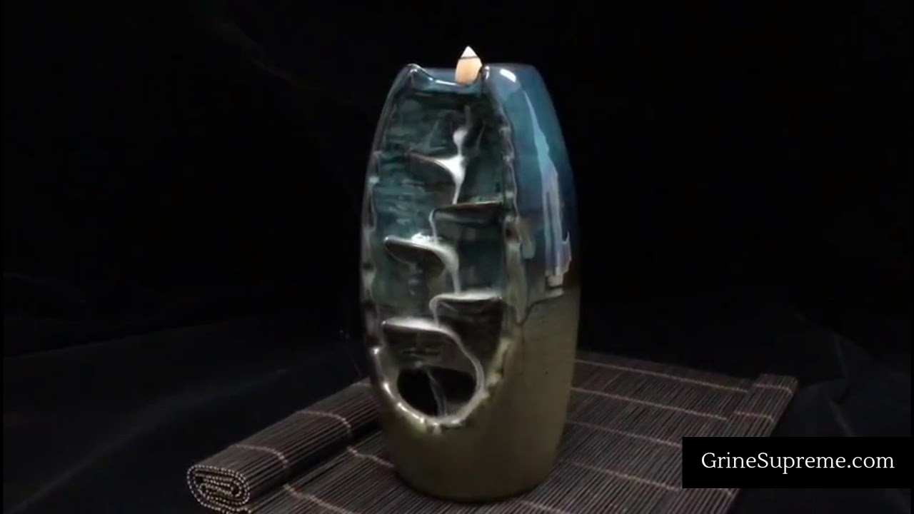 Mountain River Incense Waterfall Burner YouTube