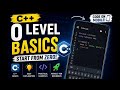 C++ Tutorial for Beginners | First Program | Boilerplate, Cout, Variables & Comments