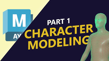 AUTODESK MAYA - PART 1 : 3D CHARACTER MODELING (SETTING UP REFERENCE)