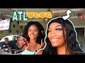 ATL VLOG!! FINALLY SAW GANG🥳🤘🏽