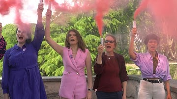 Women launch pink smoke protest for equality in Catholic Church as conclave begins | AFP