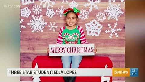 Three Star Student for December 11, 2019: Ella