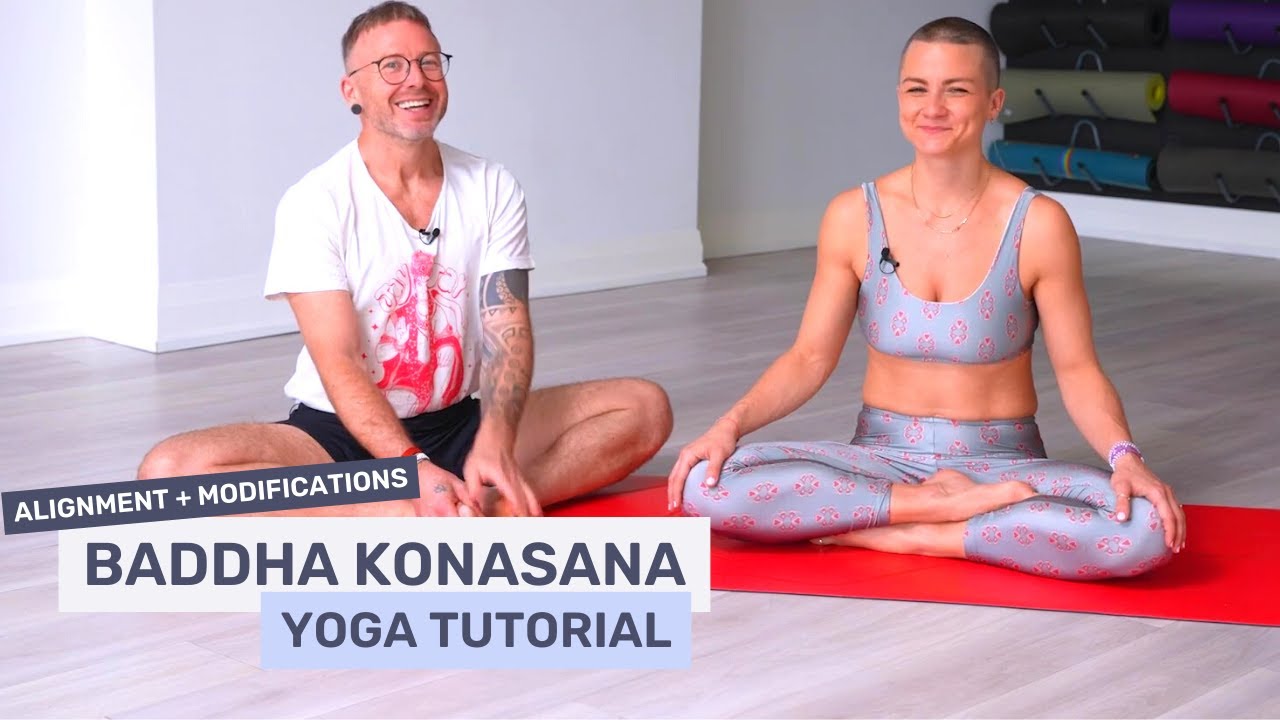 Yoga Tutorial, Baddha Konasana