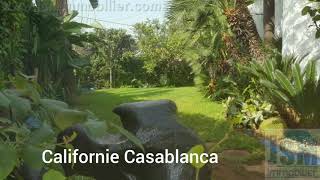Villa d'angle à vendre 840 m2 Californie Casablanca