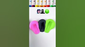 Squid Game2 mixing guess the mixed color #satisfying #colormixing #shorts #shortvideo #colorfusiontv