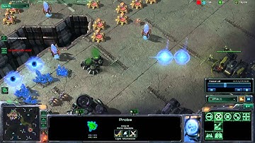 SC2 1v4 AI Very Hard