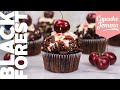 Black Forest Cupcakes Recipe | Cupcake Jemma Channel