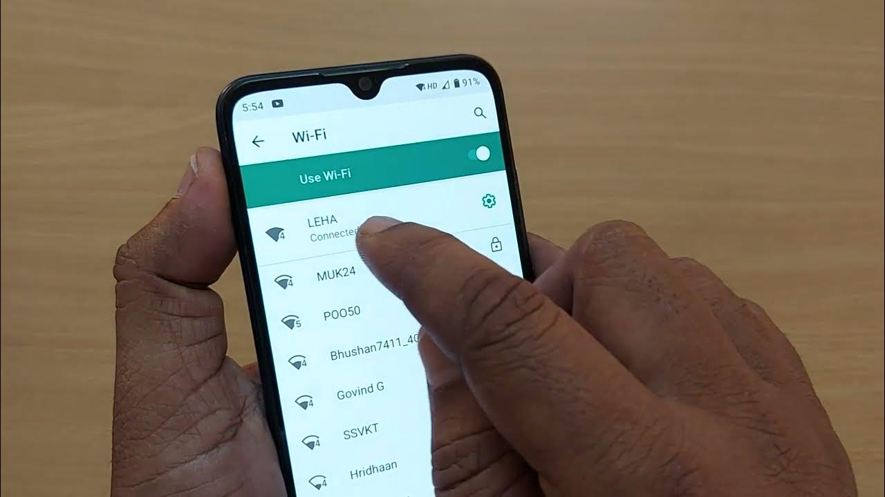 How to find ssid number on android phone youtube