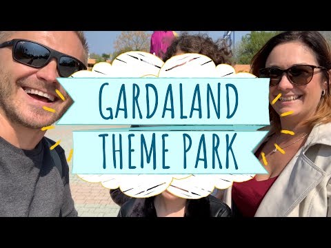 Visiting Gardaland Park In Verona, Italy, With Our Kids