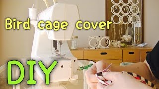 I DIYed a bird cage cover for minimizing the number of items