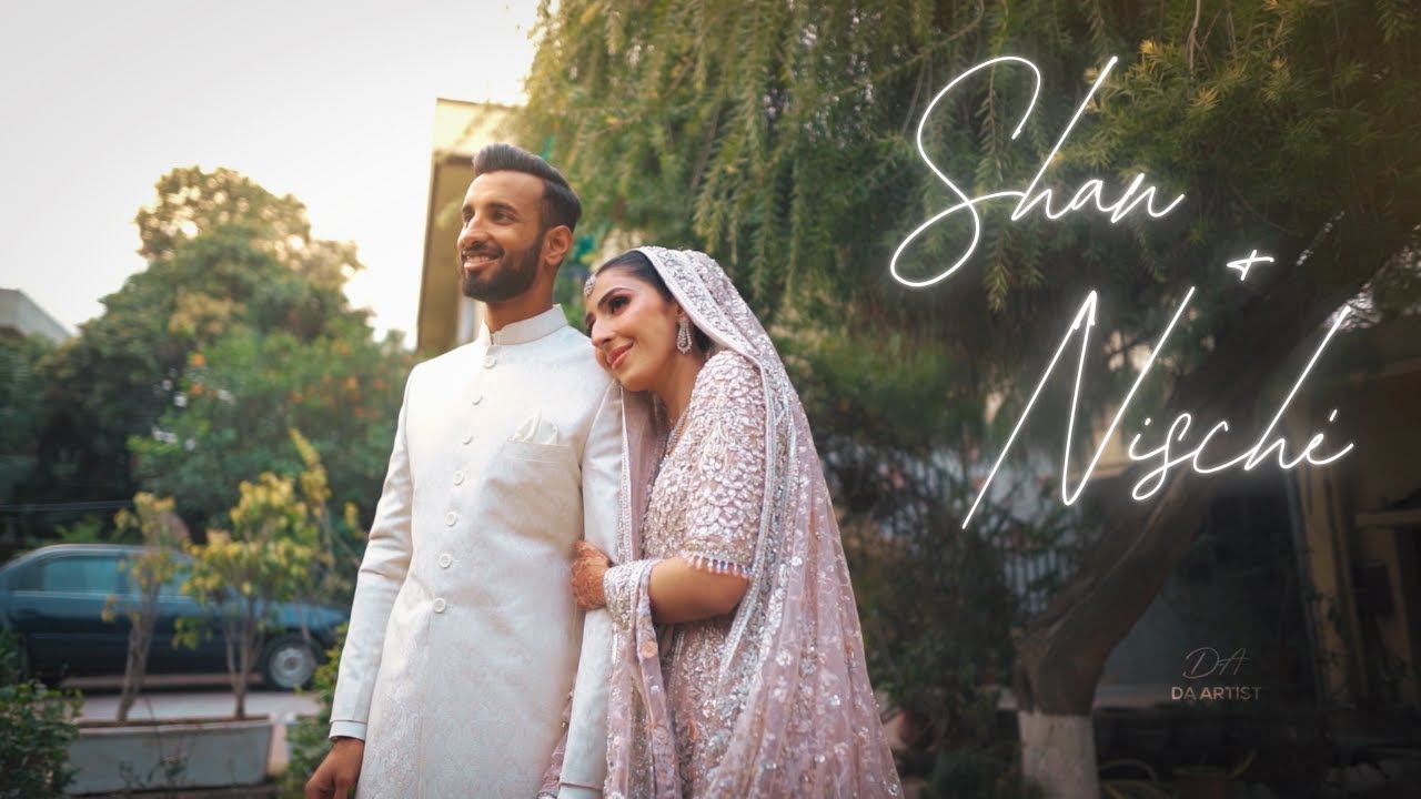 Shan Masood Pakistani cricketer | Barat Event Highlight | Da Artist wedding Photography
