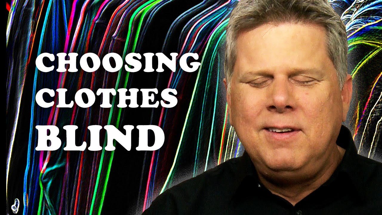 Как слепые люди выбирают одежду