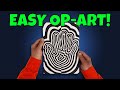 The simplest opart lesson