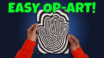 The simplest OP-ART lesson.