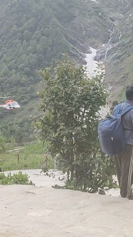 Gobind Dham🙏🥰 #shortsfeed #duniyaderang #hemkundsahib #shorts #helicopter #gobinddham #trending