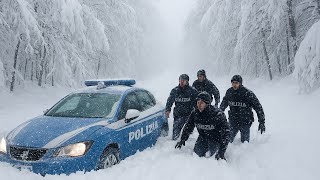 Italy Under Snow Winter Drama On The Italian Streets