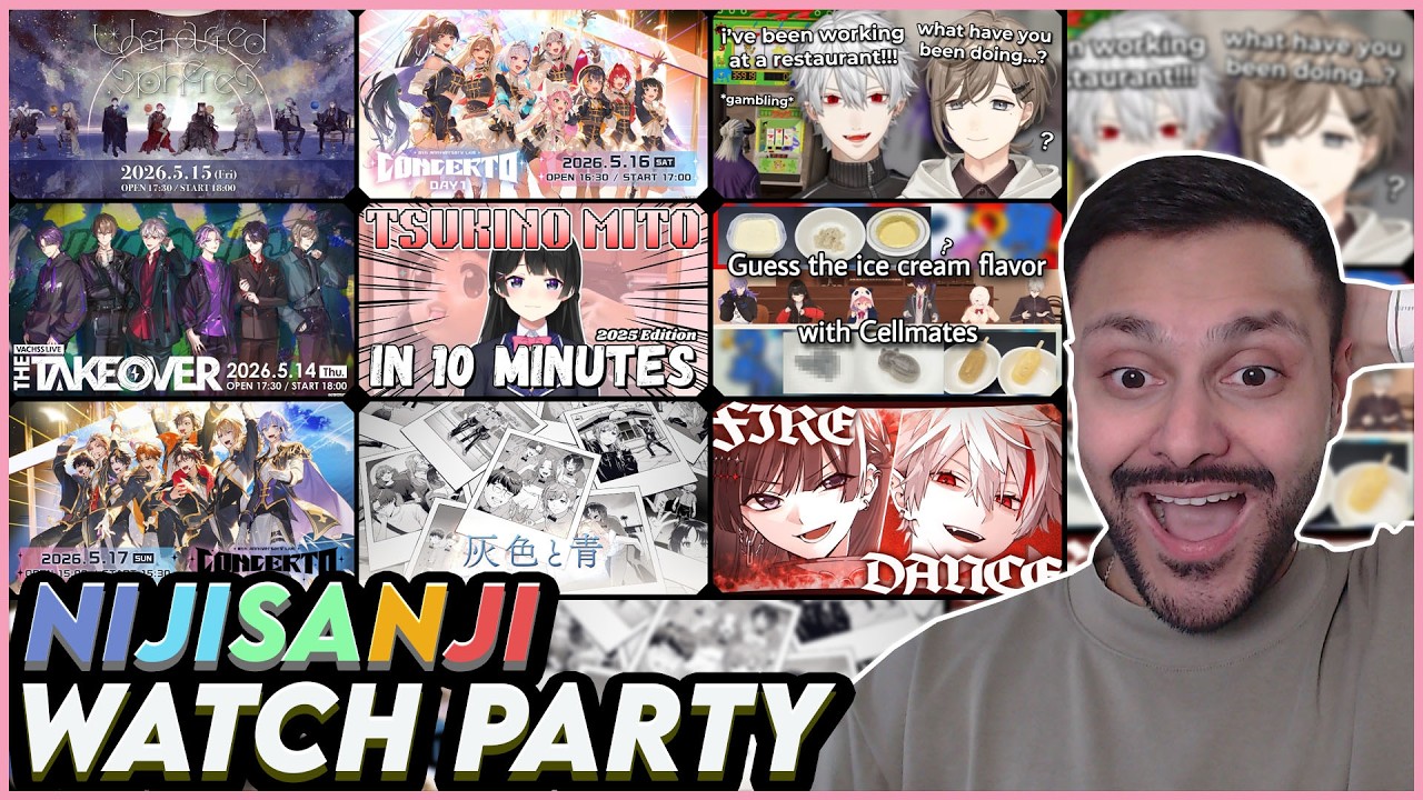 Nijisanji Watch Party #71 [ にじさんじ ] Reacting to YOUR Nijisanji Clips and Songs!