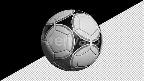 Football Soccer Ball On Alpha Channel Loops Pack V2 | Motion Graphics - Envato elements
