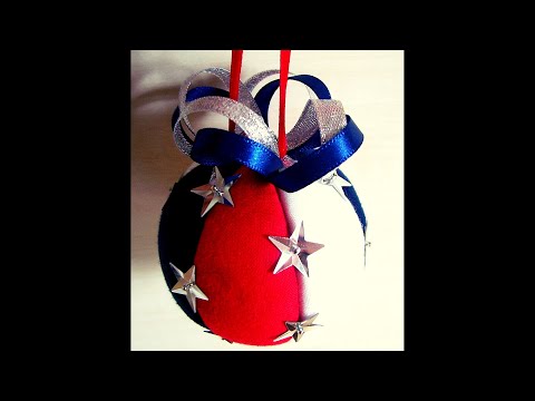 Making a Stars & Stripes Fabric Ornament