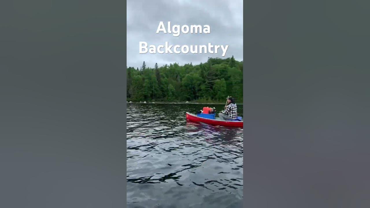 Backcountry Canoe Camping🏕️ getoutdoors algomacountry troutfishing 
