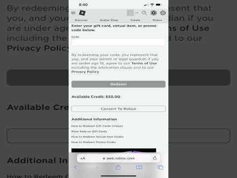 How To Claim Roblox Gift Card On Mobile Device
