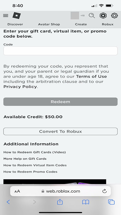 How To Redeem A Roblox Gift Card