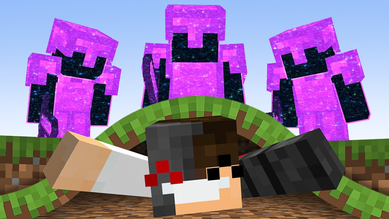 Minecraft Manhunt vs Immortal Hunters