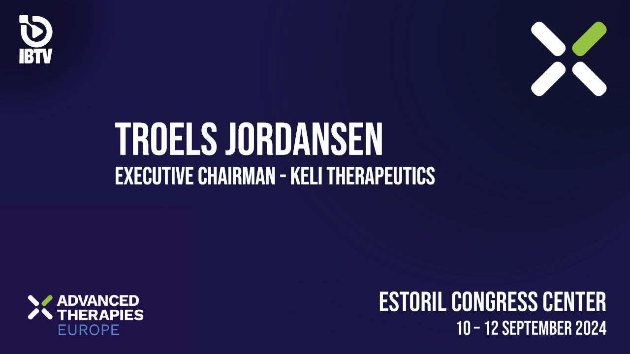 Troels Jordansen, Executive Chairman at KELI Therapeutics talks to IBTV at Advanced Therapies Europe