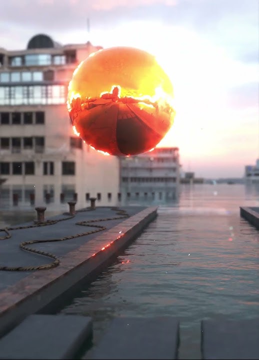 Soleil du port / Sun of the harbour - CGI #blender #animation #cycles #3d #cgi #b3d #vfx
